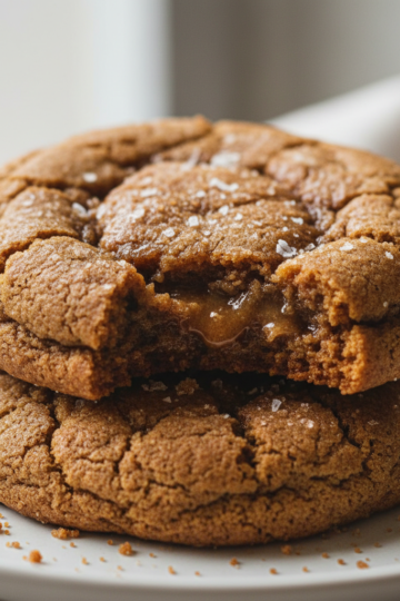 Warm brown sugar cookies, soft and chewy, with slightly crisp edges, arranged on a cooling rack.